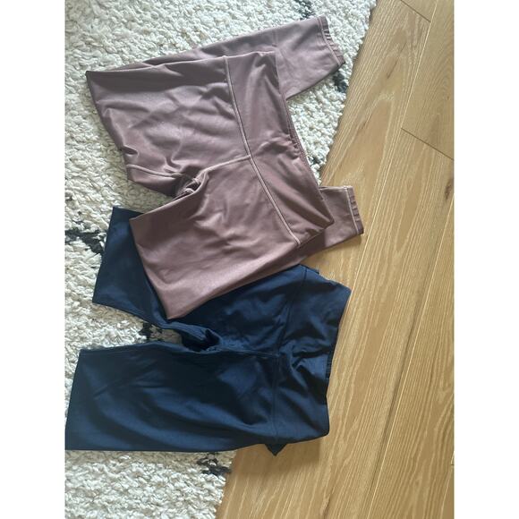 2 Pack Athleta Metallic Legging Bundle - Picture 4 of 6